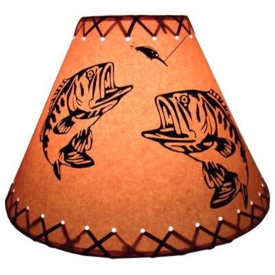 Double Bass 14" Paper Empire Lamp Shade - Image 0