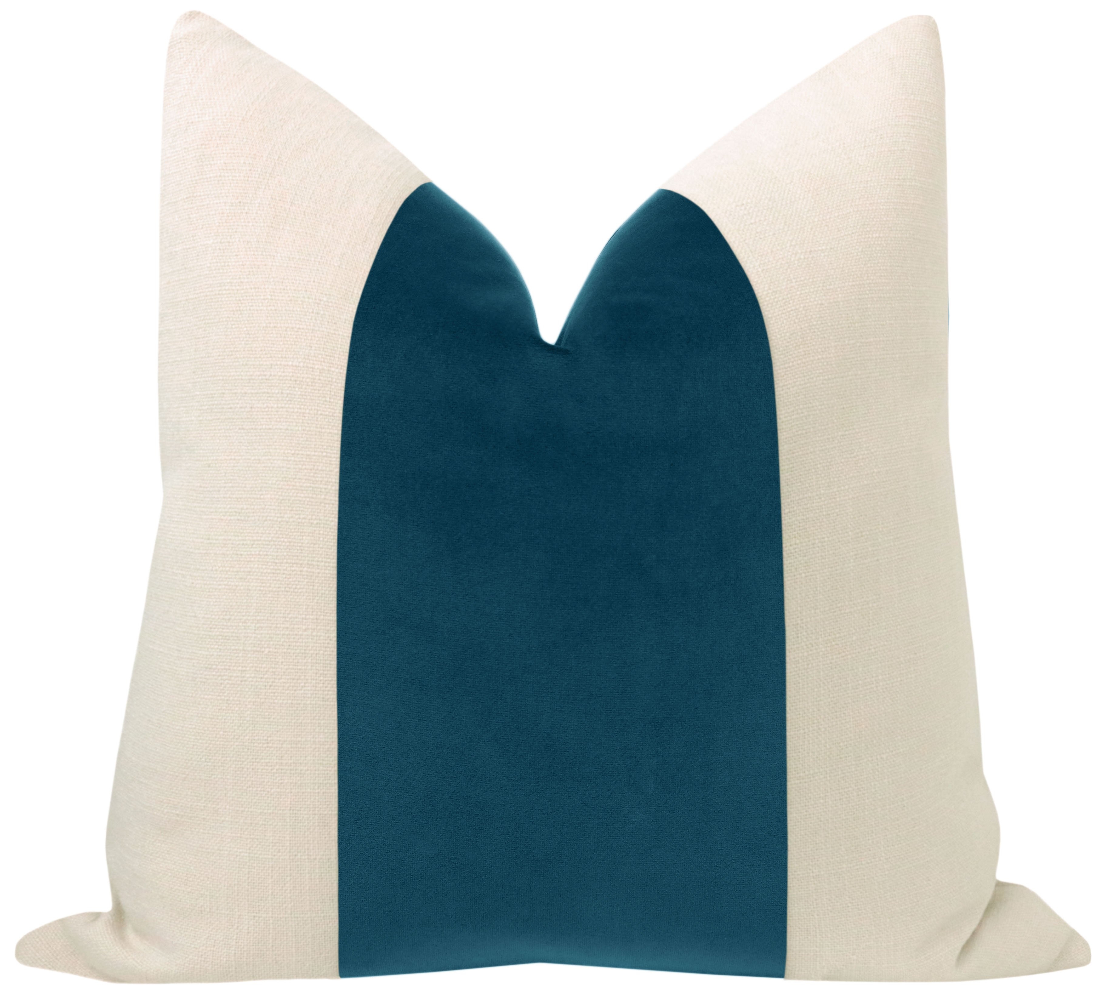 PANEL :: SIGNATURE VELVET // BALTIC BLUE - 24" X 24" - Image 0