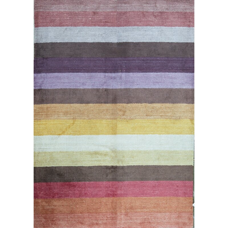 Bokara Rug Co., Inc. Hand-Knotted High-Quality Multi-Colored Area Rug - Image 0