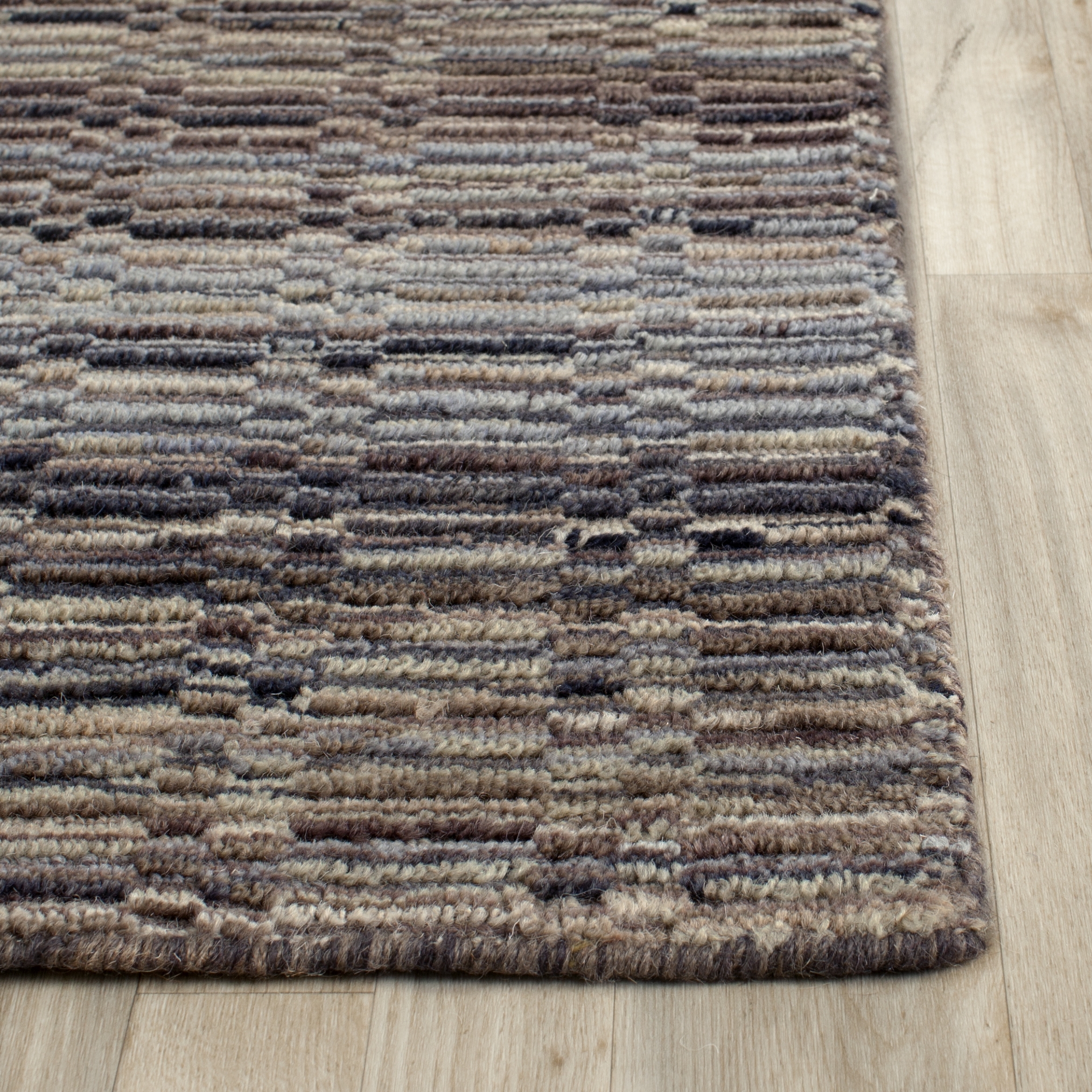Arlo Home Hand Loomed Area Rug, HIM704A, Beige/Multi,  5' X 8' - Image 1