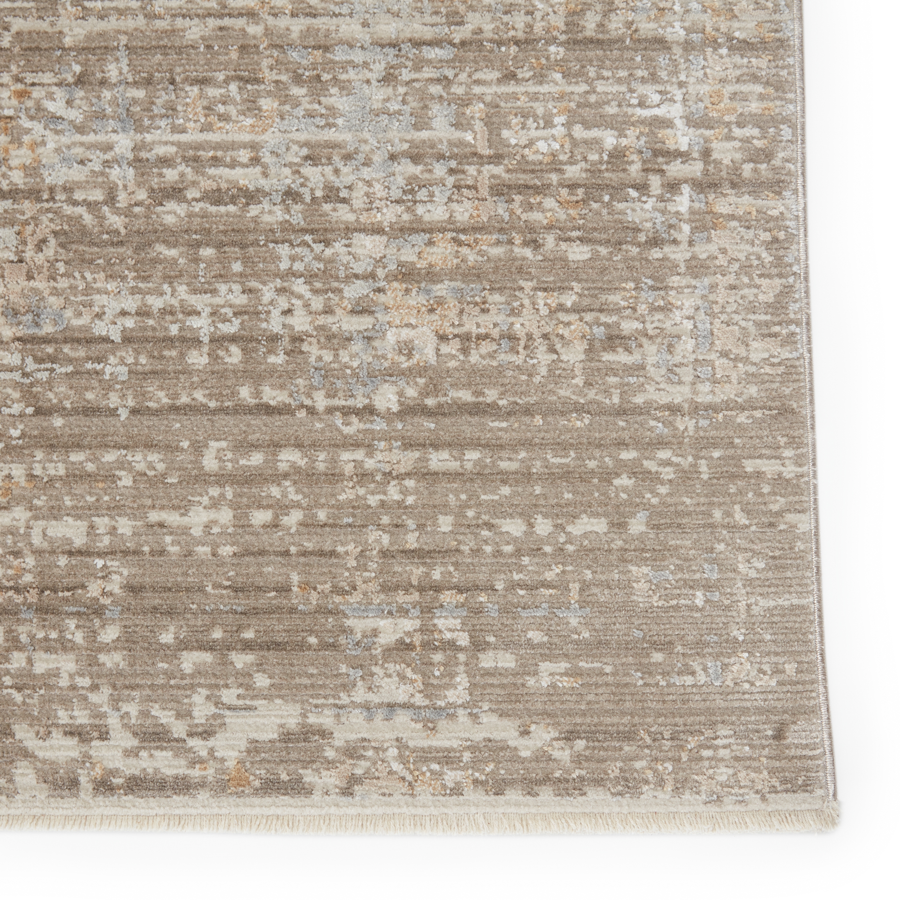 Vibe by Aubin Medallion Beige/ White Area Rug (5'3"X7'6") - Image 3