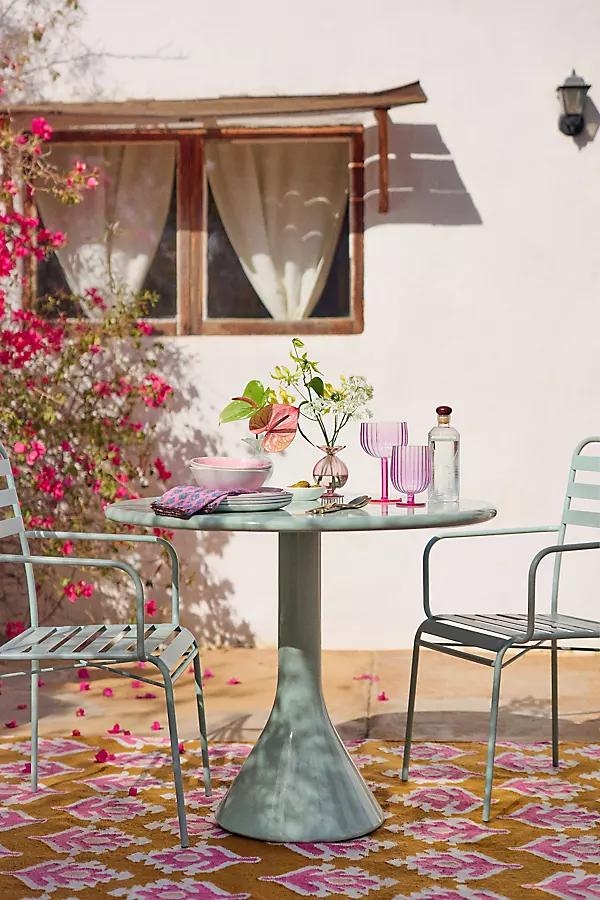 Penelope Round Indoor/Outdoor Dining Table - Image 0