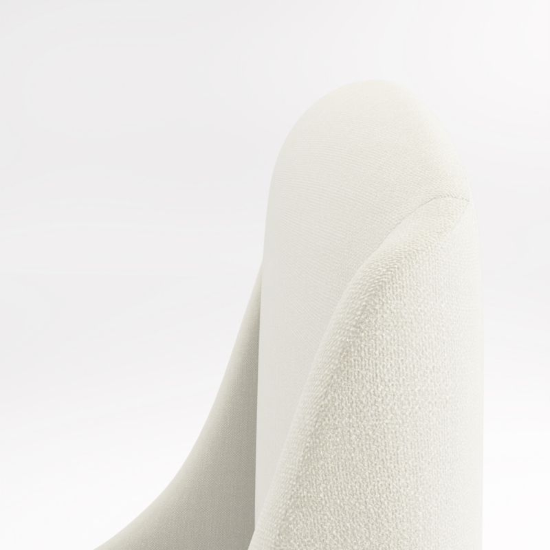 Lafayette Ivory Upholstered Queen Bed - Image 2