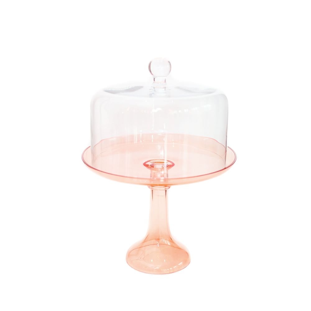 Estelle Colored Glass, Cake Dome - Image 0
