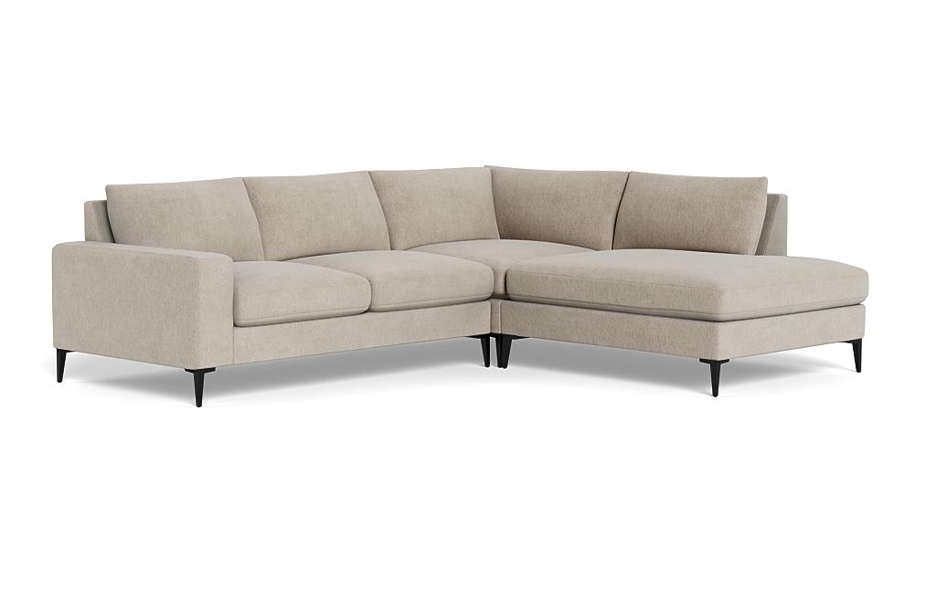 Saylor Wide Arm 3-Seat Right Bumper Sectional - Image 1
