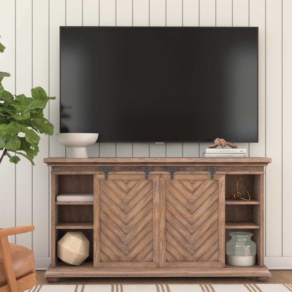 Primalia Barn Door Media Console - Image 1