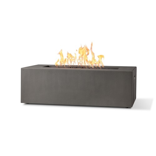 Havana Casual Rectangle Fire Table, Natural Gas, Carbon - Image 0