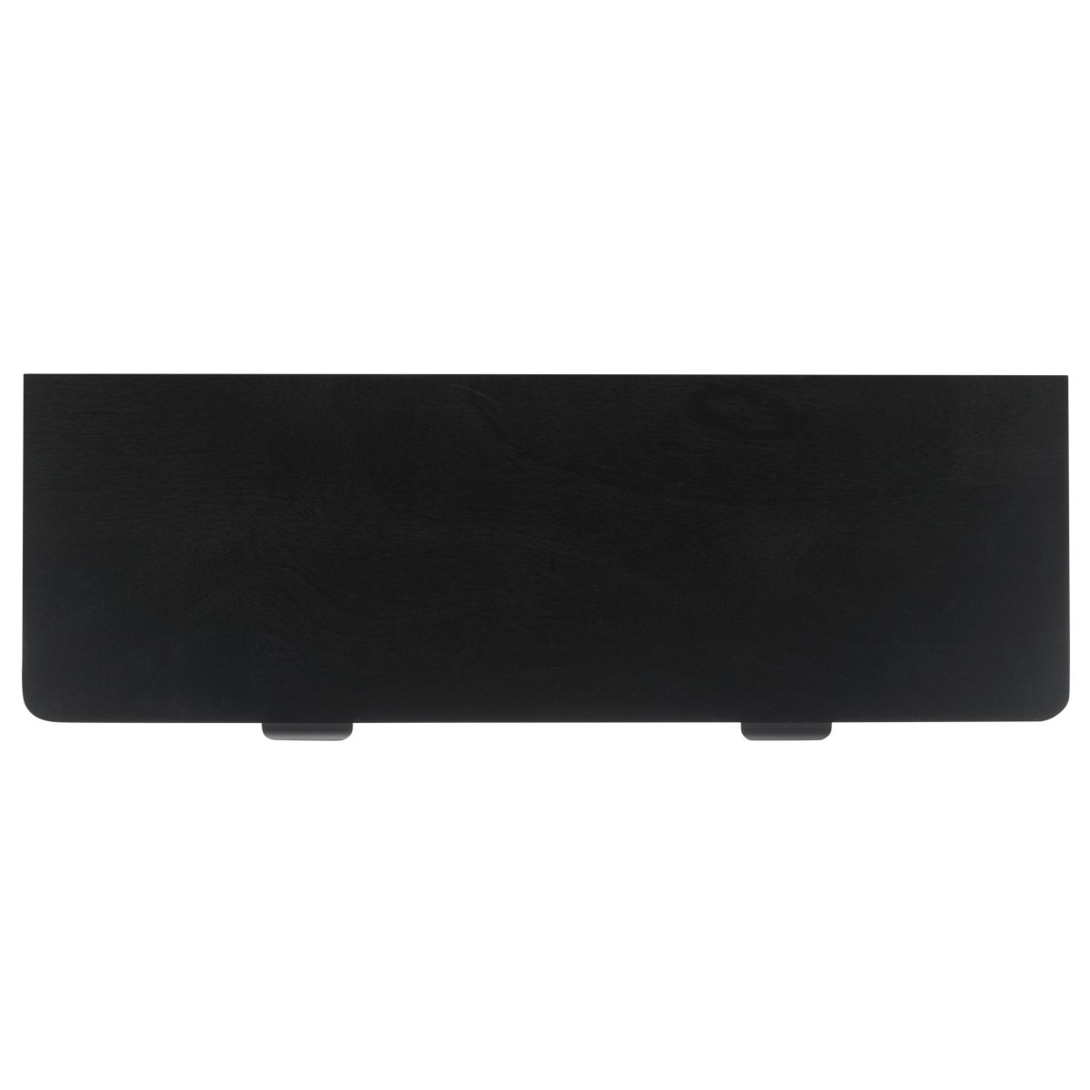 Thurston 2 Drawer Console - Matte Black - Image 4