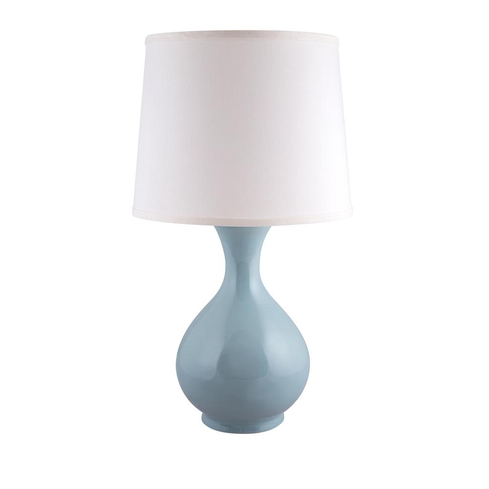 Rjf Enterprises Jar 22.5 in. Mist Blue Indoor Table Lamp - Image 0
