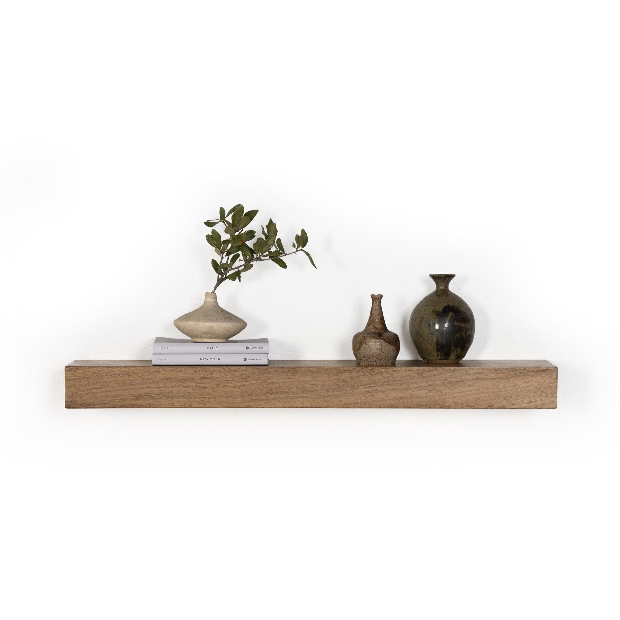Cain Floating Shelf - Gold Guanacaste - Image 7