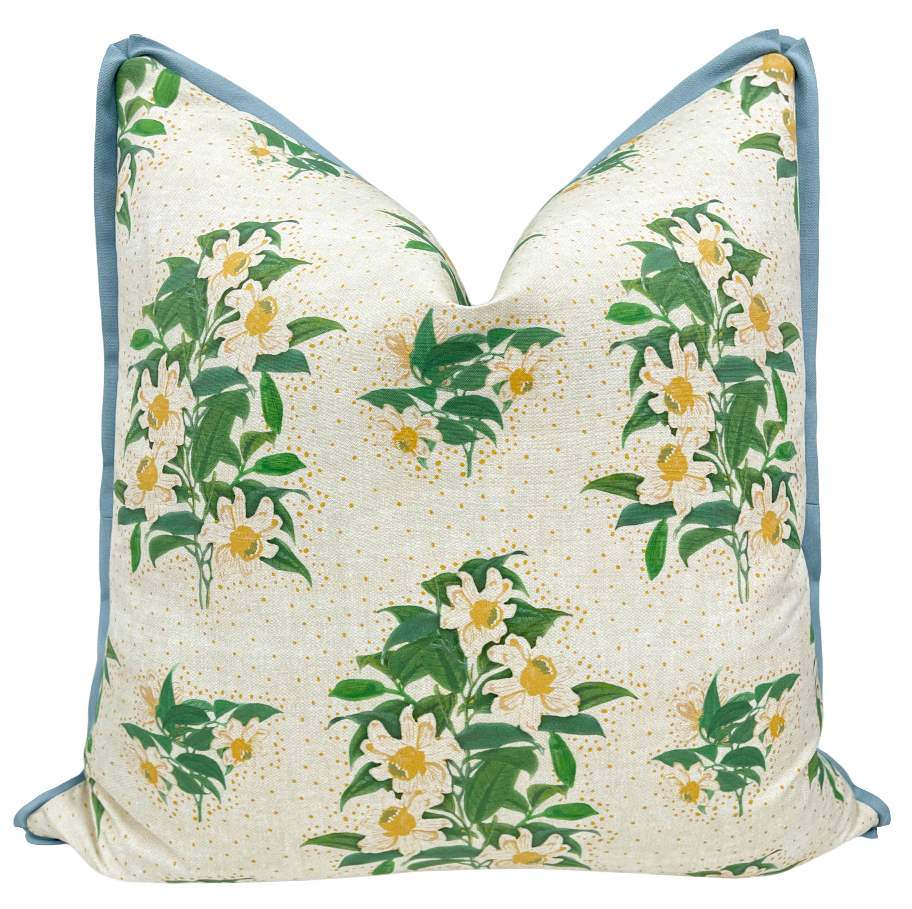 OCS X LDC | LULIE WALLACE : OLIVIA + CLASSIC LINEN // HYDRANGEA BLUE - SAMPLE 4" X 4" / CORDING - Image 0