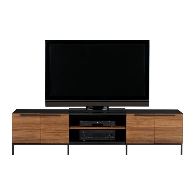 Rigby Natural 80.5" Large Media Console with Base (Estimated in mid February) - Image 8
