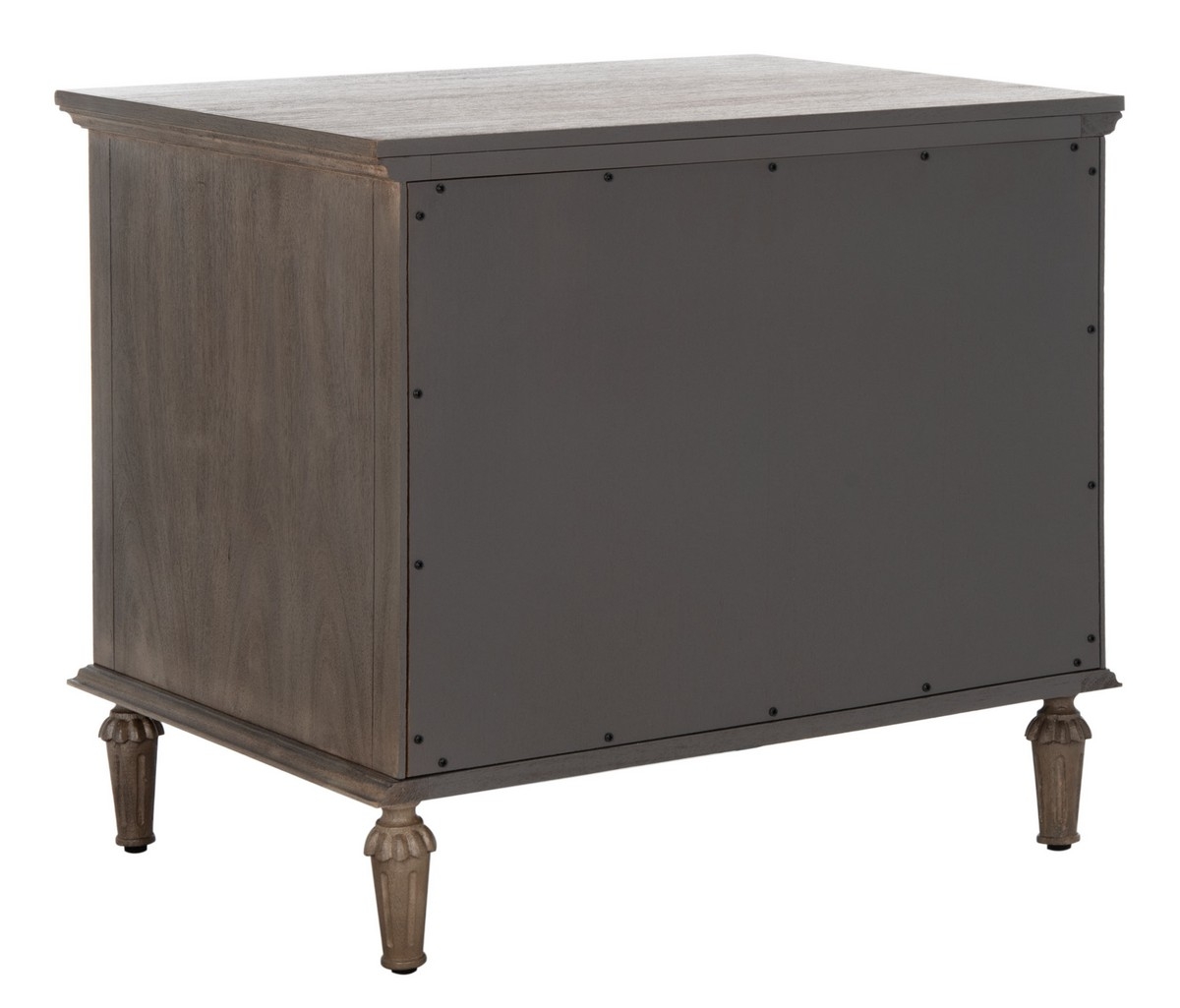 Lisabet 3 Drawer Wood Nightstand - Light Brown - Image 7