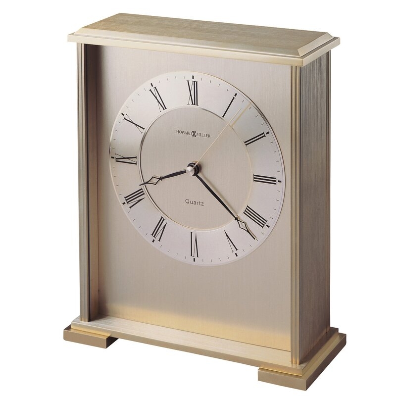 Howard Miller® Exton Quartz Table Clock - Image 0