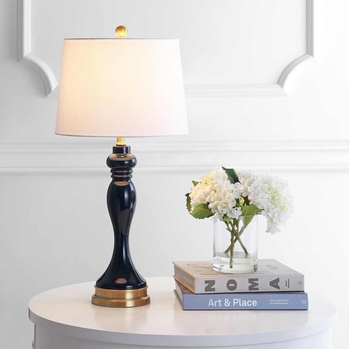 Cayson Table Lamp - Navy/Gold - Safavieh - Image 3