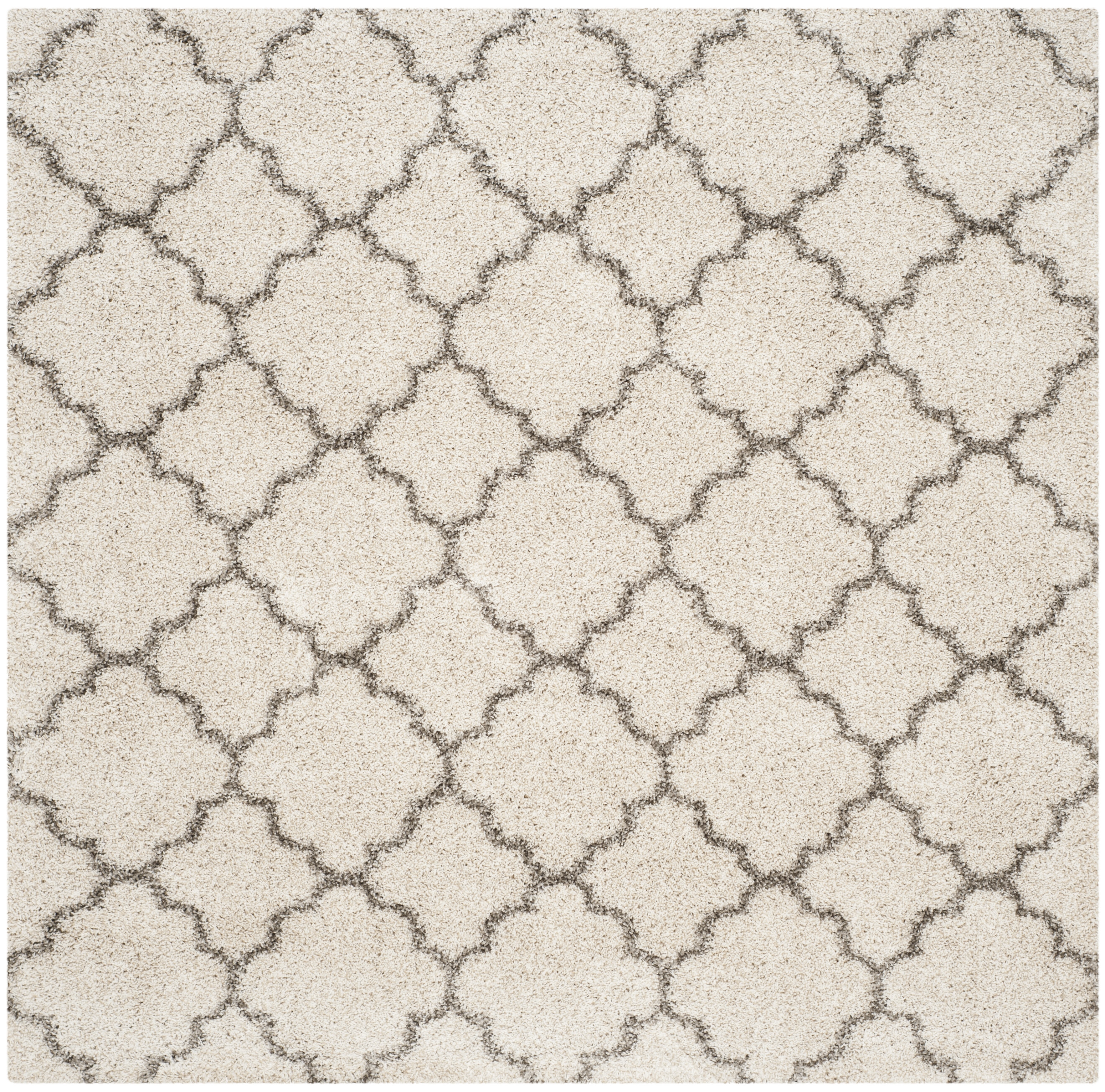 Arlo Home Woven Area Rug, SGH282A, Ivory/Grey,  7' X 7' Square - Image 0
