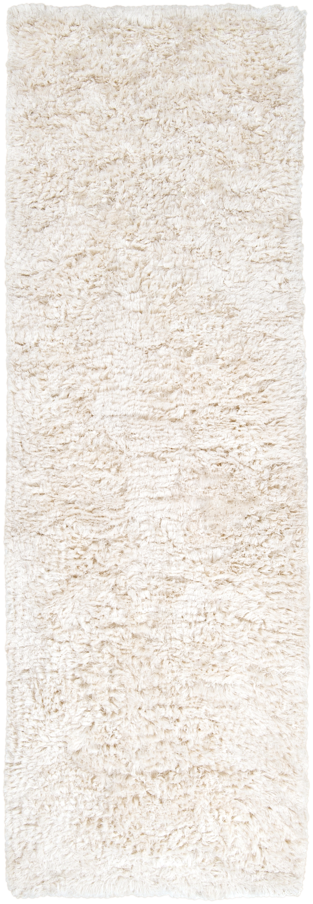 Ashton Beige Indoor 2'6" x 8' Handmade Rug - Image 0