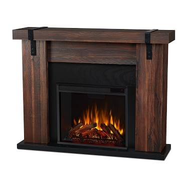 Vail Electric Fireplace, Chestnut - Image 5