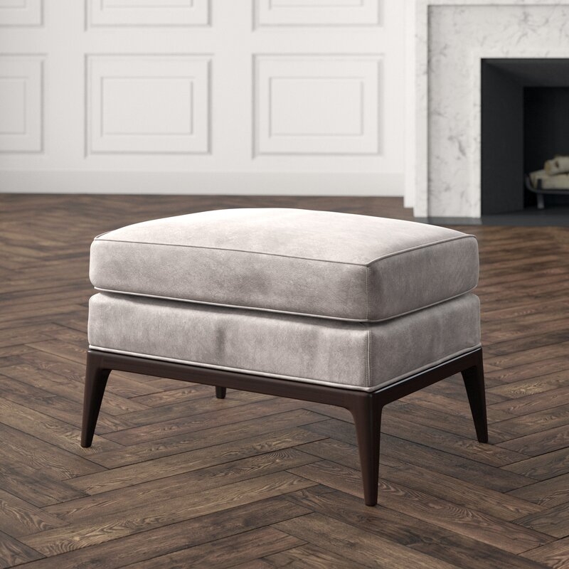 Ambella Home Collection Claxton 28"" Rectangle Standard Ottoman - Image 0
