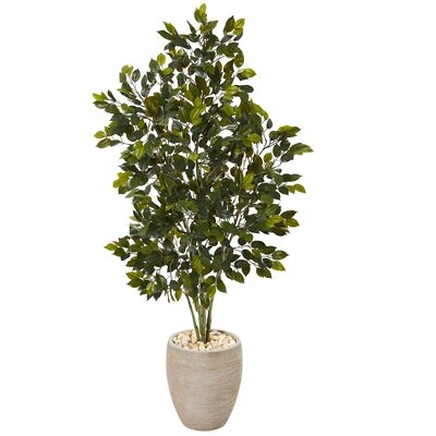 40.5'' Artificial Ficus Tree in Planter - Image 0