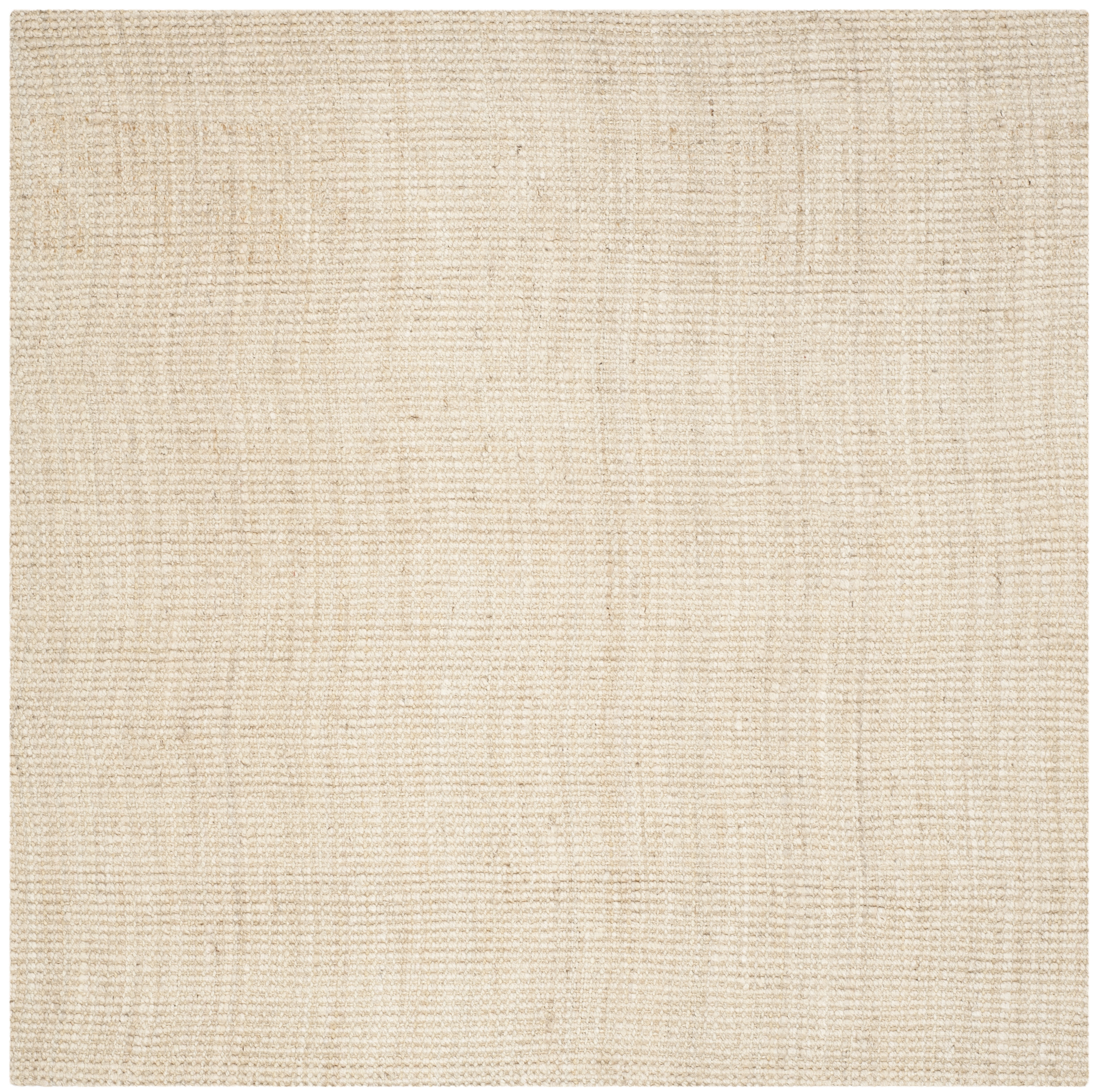 Arlo Home Hand Woven Area Rug, NF730A, Ivory,  5' X 5' Square - Image 0