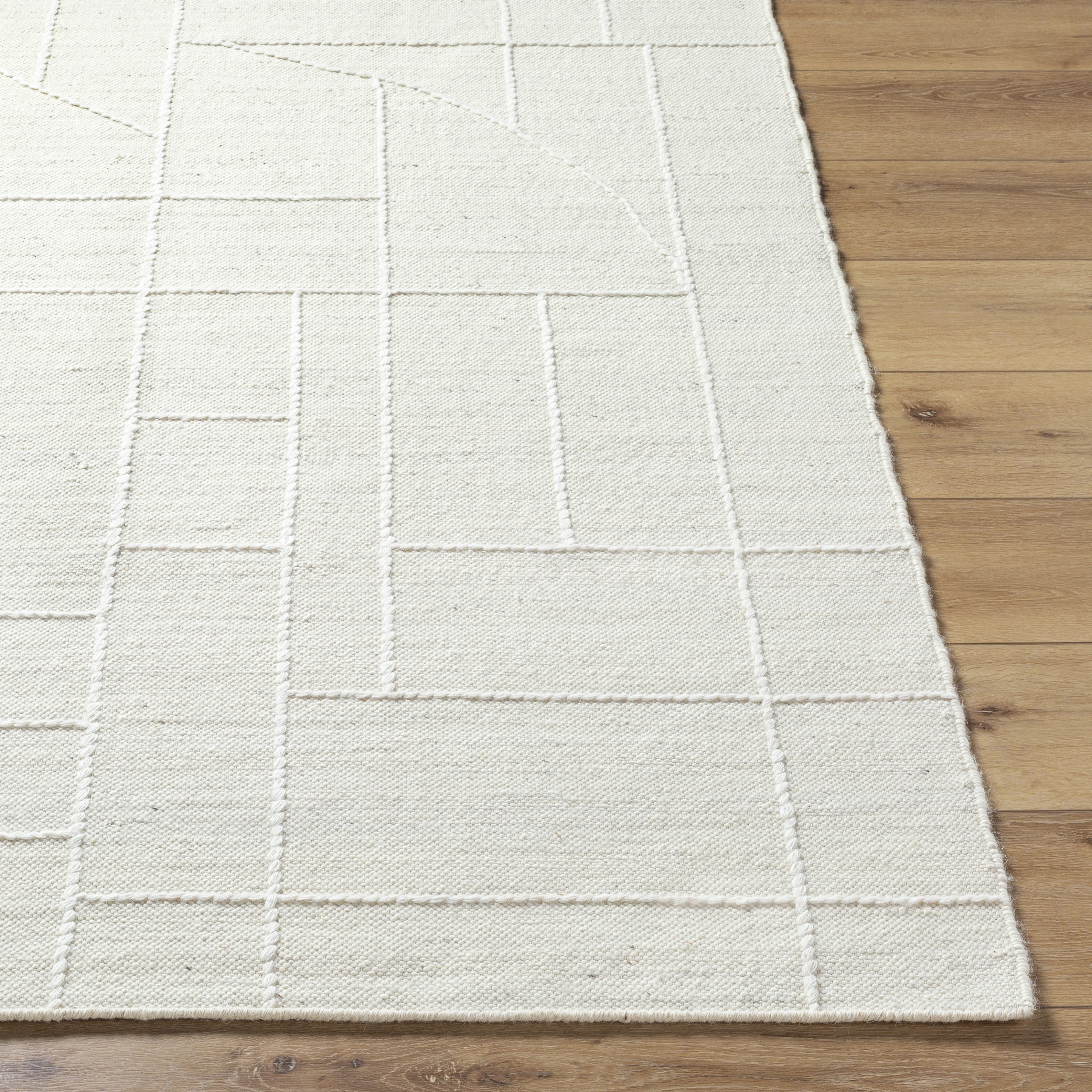 Marcela Beige Indoor 5' x 7'6" Handmade Rug - Image 2