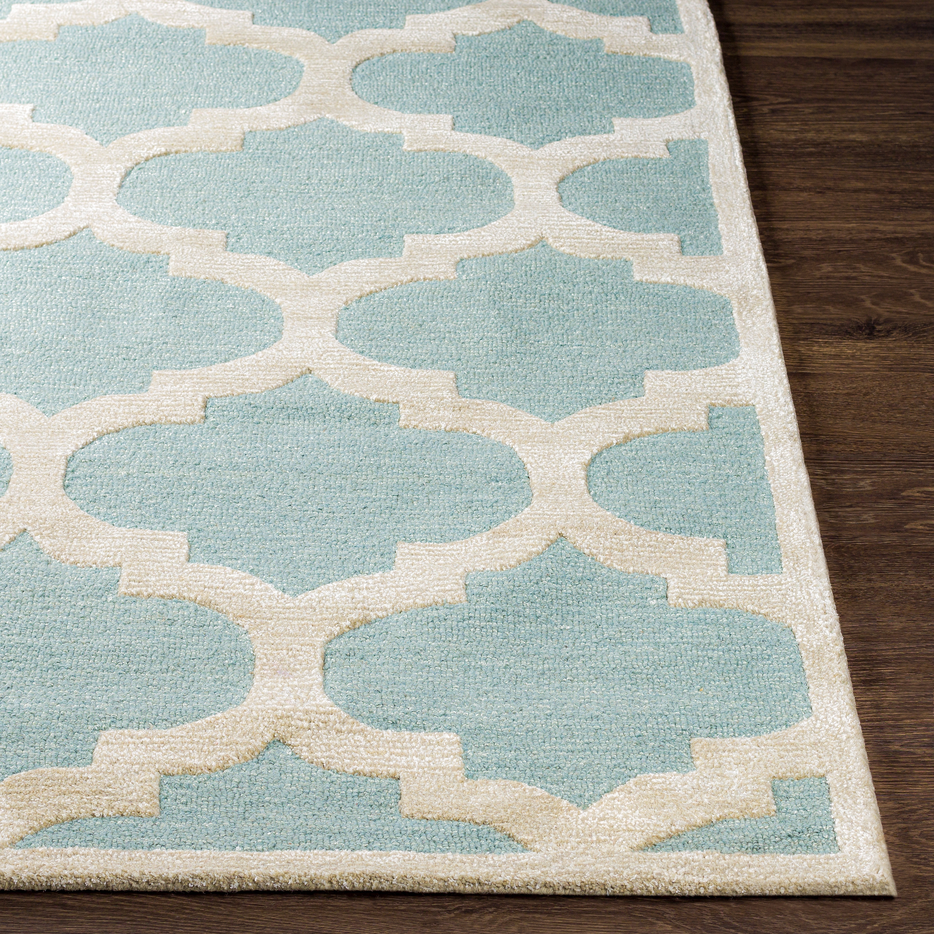 Arise Gray Indoor 2'3" x 10' Handmade Rug - Image 1