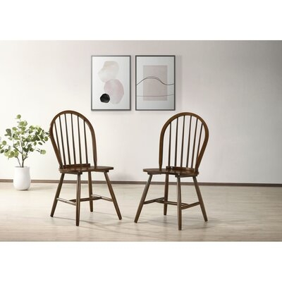 Holasice Solid Wood Windsor Back Side Chair - Image 0