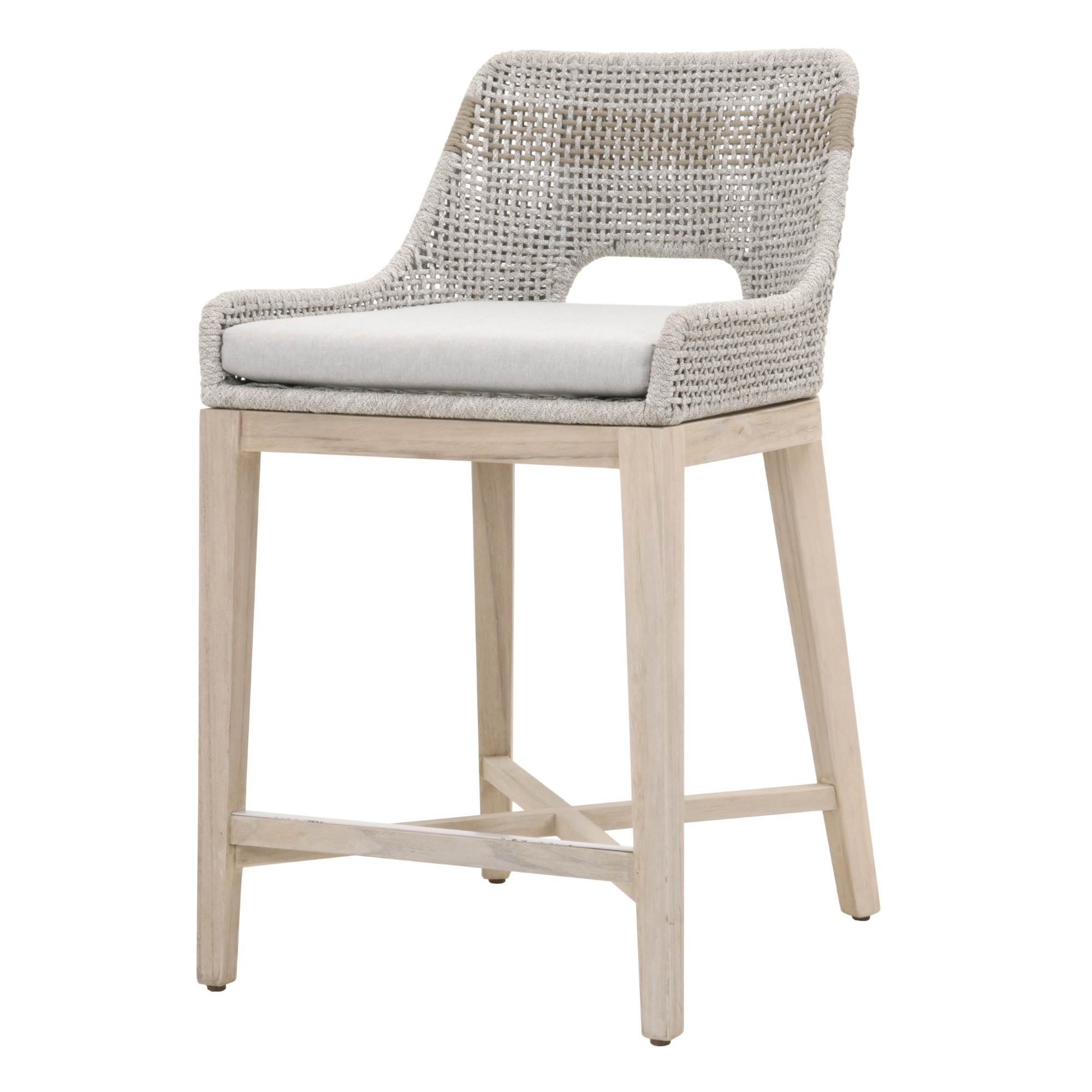 Tapestry Outdoor Counter Stool, Gray - Image 1