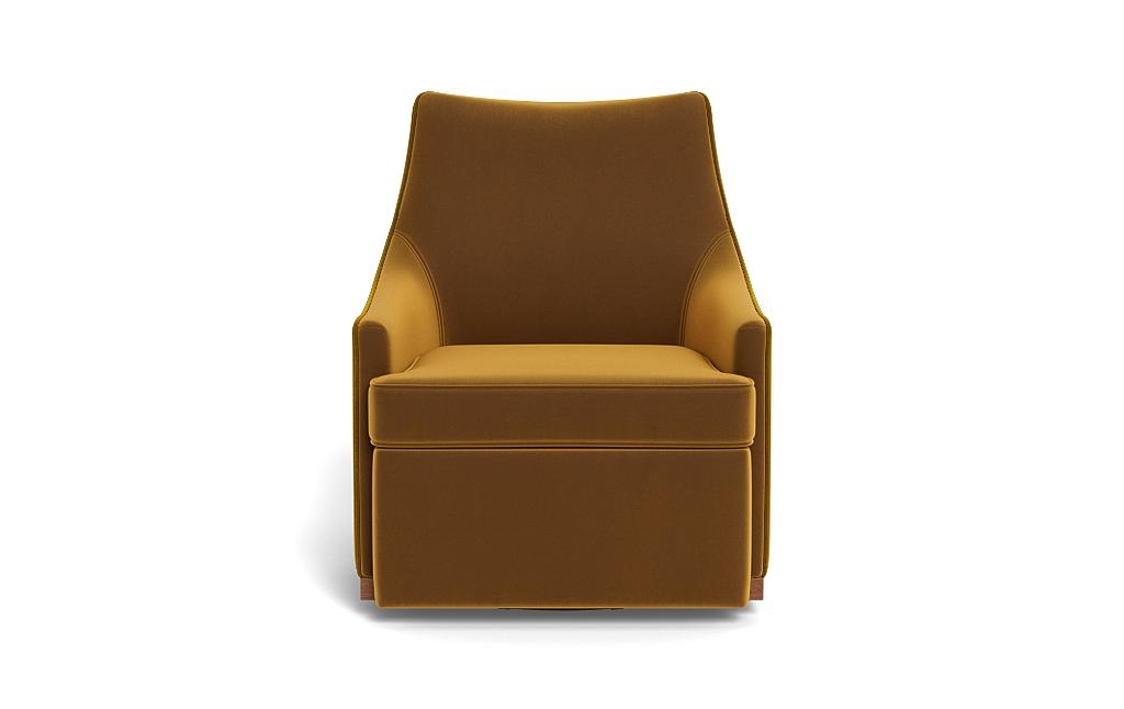 Kingsley Swivel Chair with Contrast Piping - Image 0