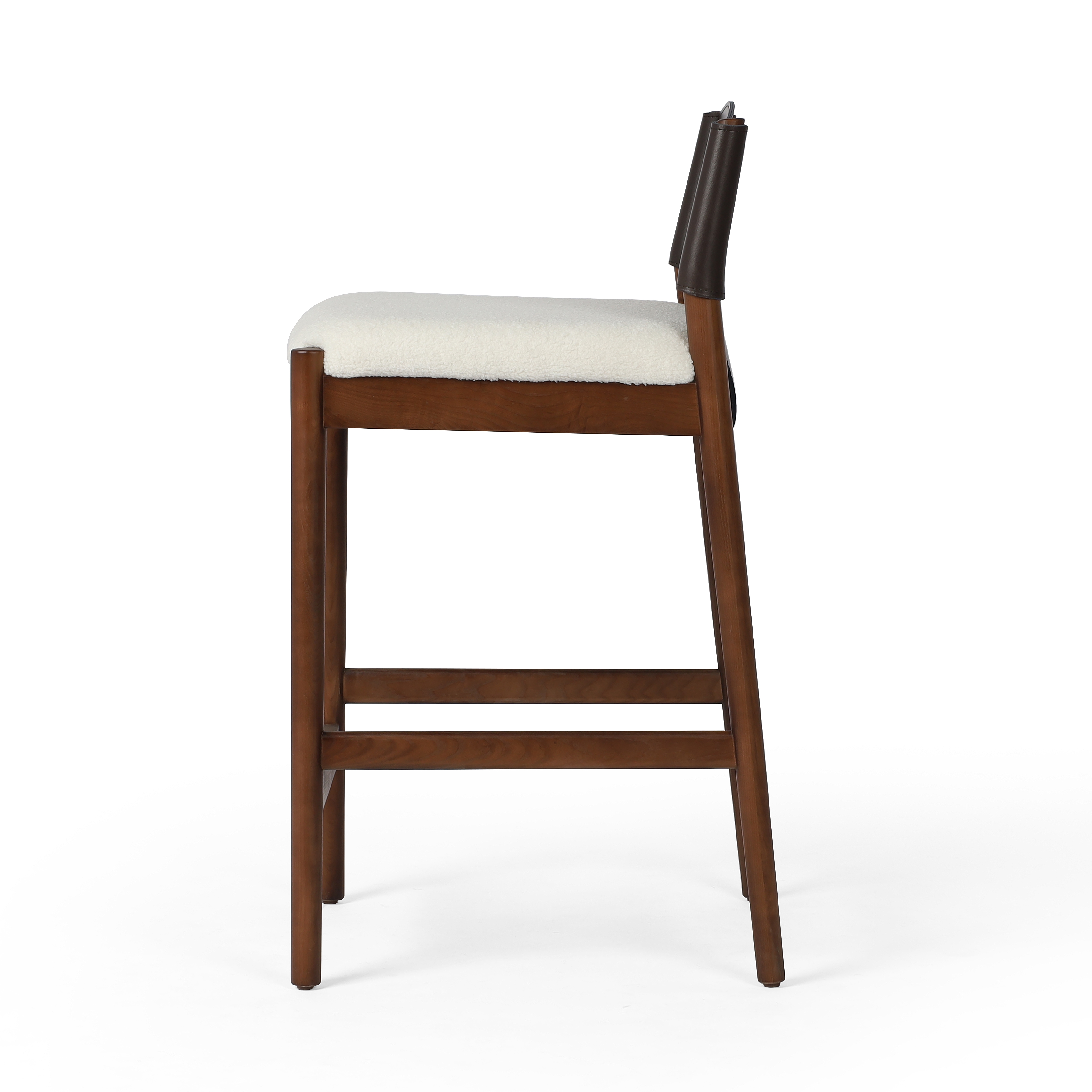 Lulu Stool-Espresso Lthr Blend-Counter - Image 4