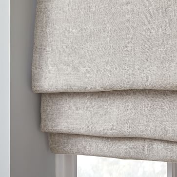 Crossweave Cordless Shade, Blackout Lining, Natural Canvas 36"x64" - Image 2