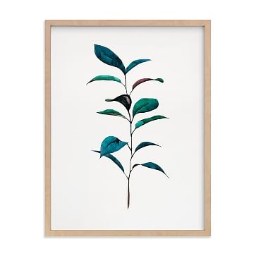 Ruscus, Full Bleed 18"x24", Natural Wood Frame - Image 0