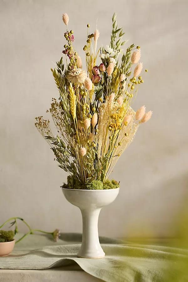 Dutch Field Mix Dried Bouquet, Small Lemonade - Image 0