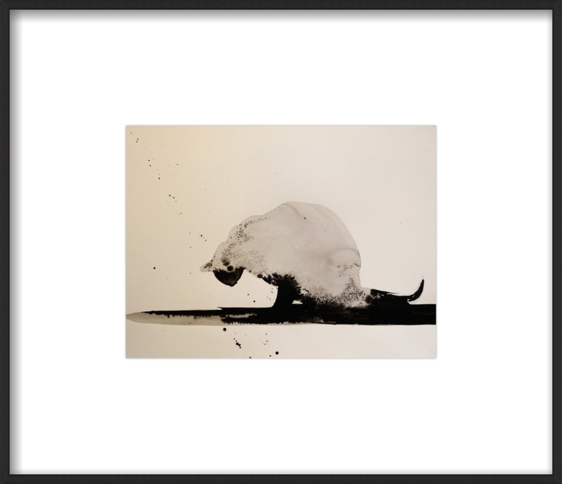 Siamese cat by Frederic Belaubre for Artfully Walls - Image 0