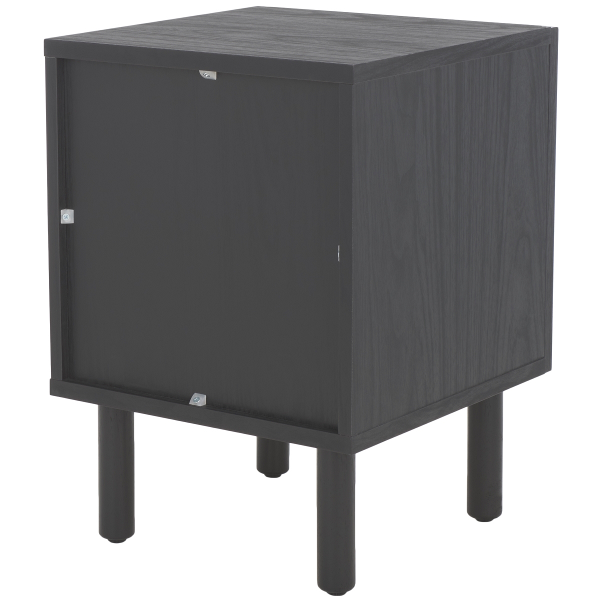 Ophelia 1 Door Night Stand - Black / Natural - Safavieh - Image 8