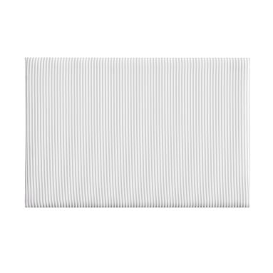 No Nails Dorm Pinboard, Gray Stripe, 24x36 Inches - Image 0