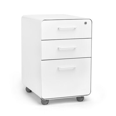 Stow 3-Drawer Mobile Veritcal Filing Cabinet - Image 0