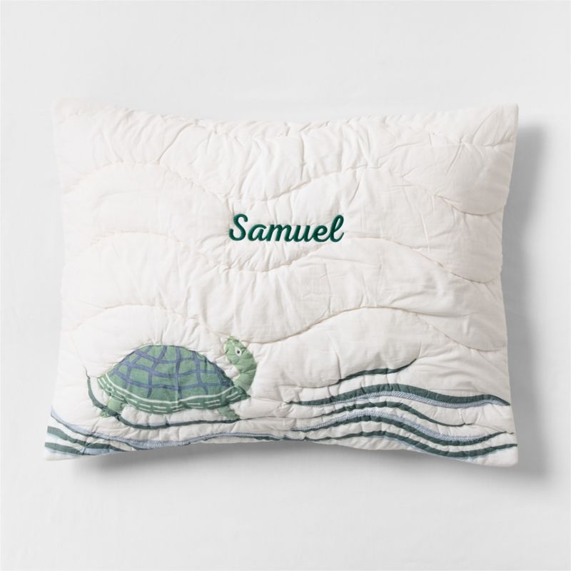 Samba Organic Cotton Kids Pillow Sham - Image 1
