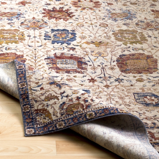 Mahal Purple Indoor 9'6" x 13'5" Machine Woven Rug - Image 3