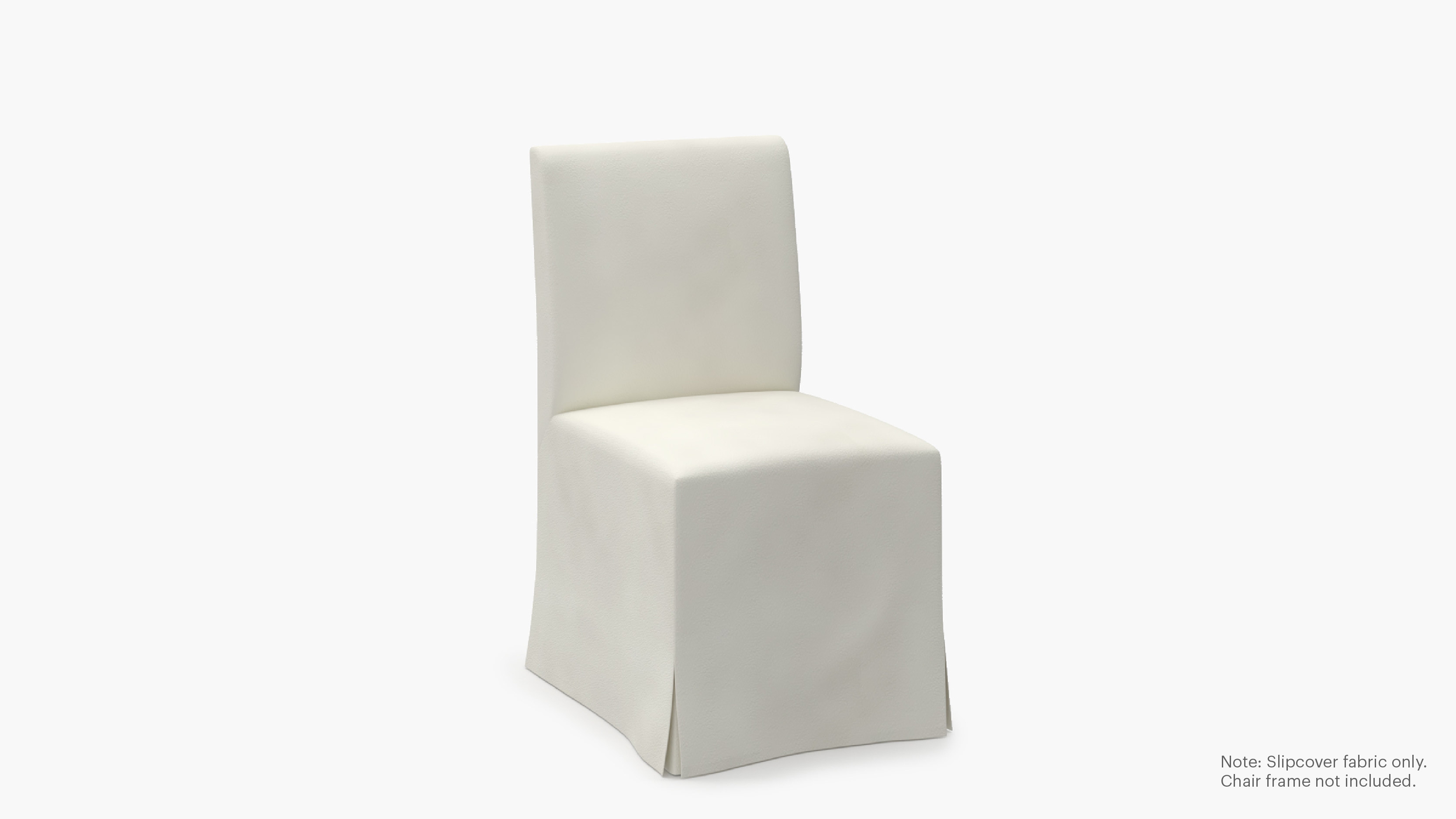 Slipcovered Signature Dining Chair - Cover Only, Sheepskin - Image 1