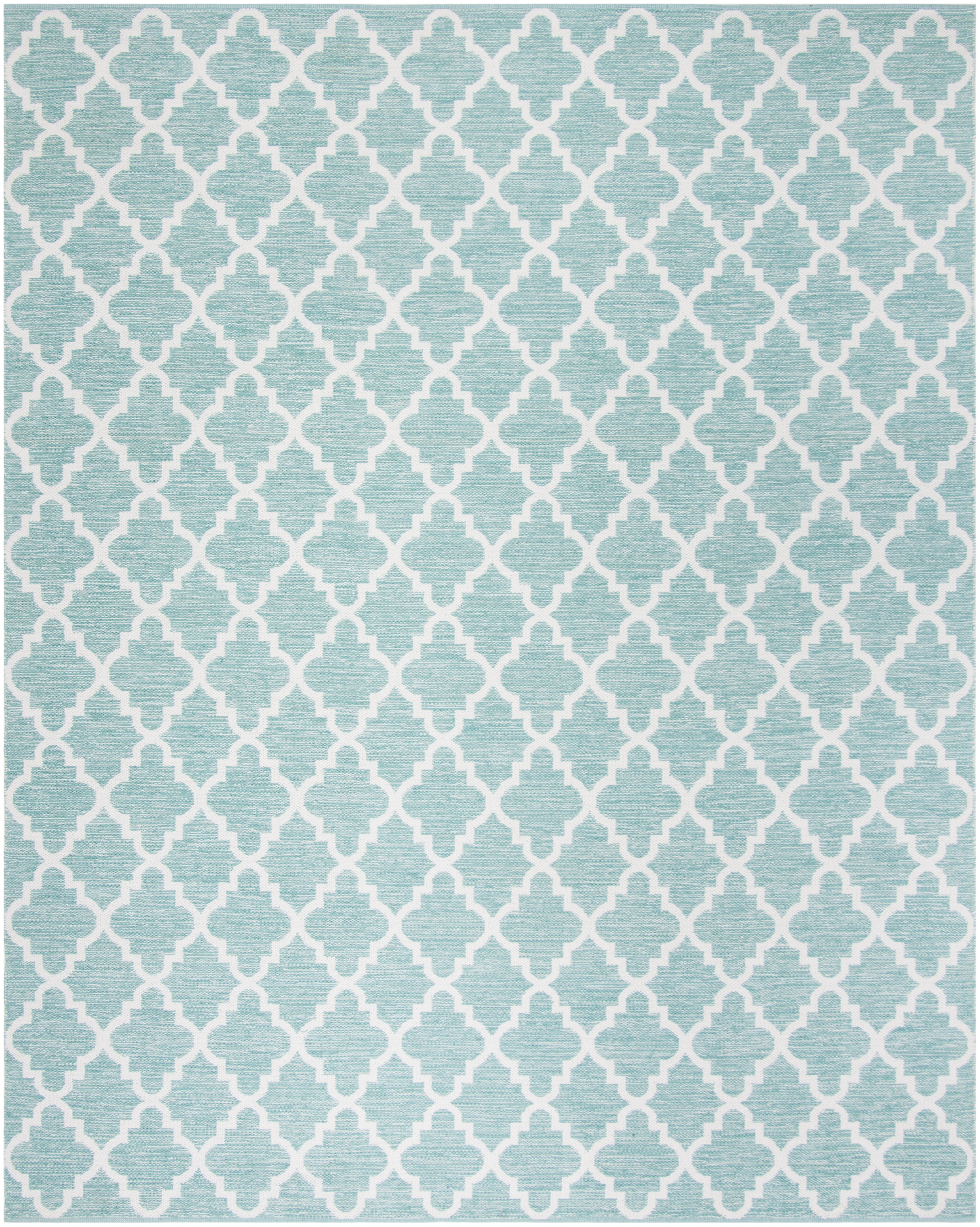 Arlo Home Hand Woven Area Rug, MTK611Q, Mint/Ivory,  8' X 10' - Image 0