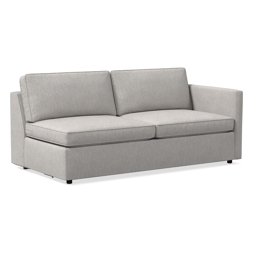 Harris RA Sleeper Sofa, Poly, Performance Coastal Linen, Storm Gray, Concealed Supports - Image 0