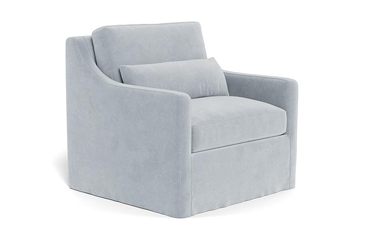 Ella Slipcovered Accent Chair - Image 1