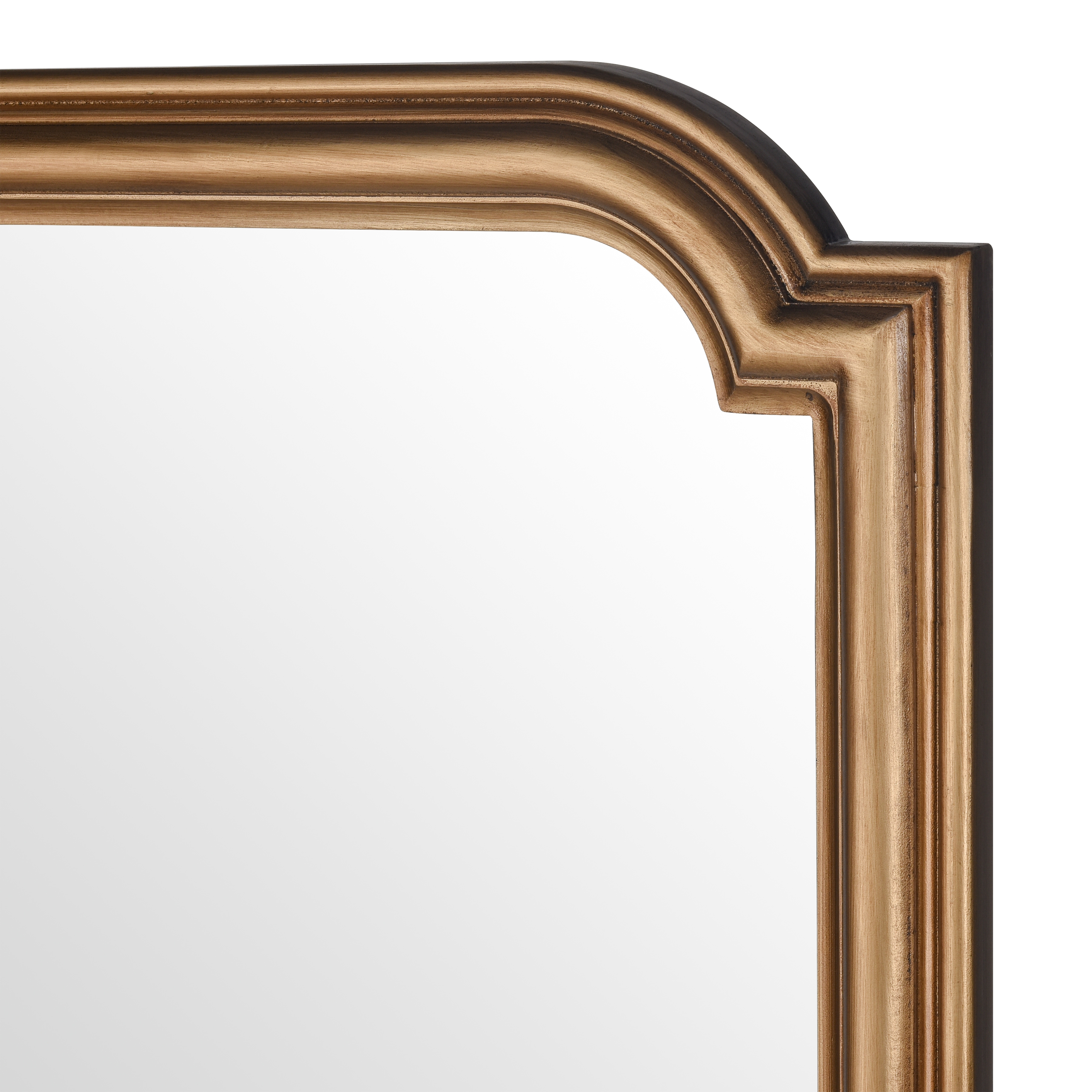 Maroney Floor Mirror - Brass - Image 3