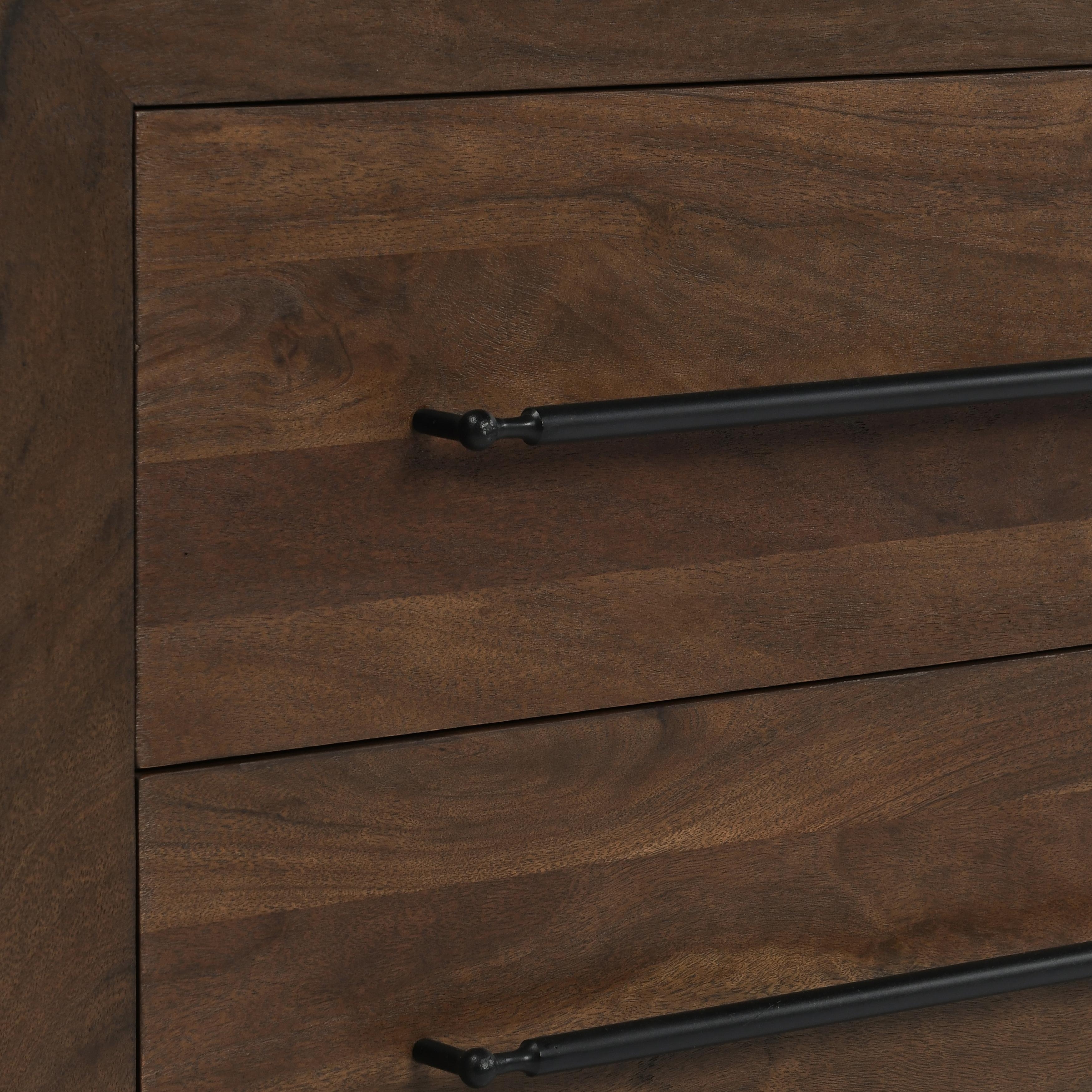 Jaxon Wood 2Dwr Nightstand Cocoa Brown - Image 6