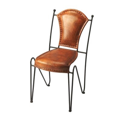 Whyalla 18" W Leather Match Side Chair - Image 0