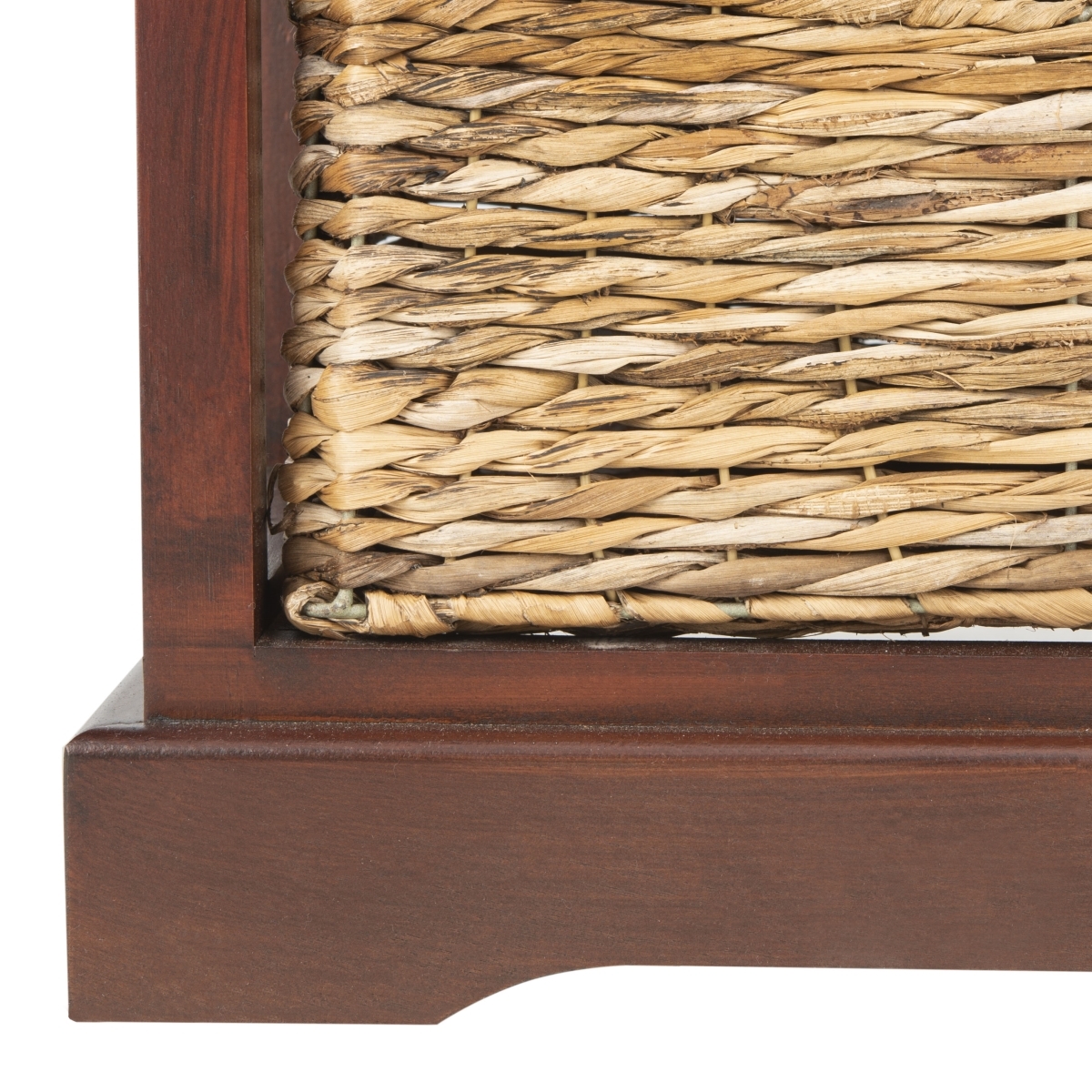 Halle Storage Side Table - Cherry - Safavieh - Image 3