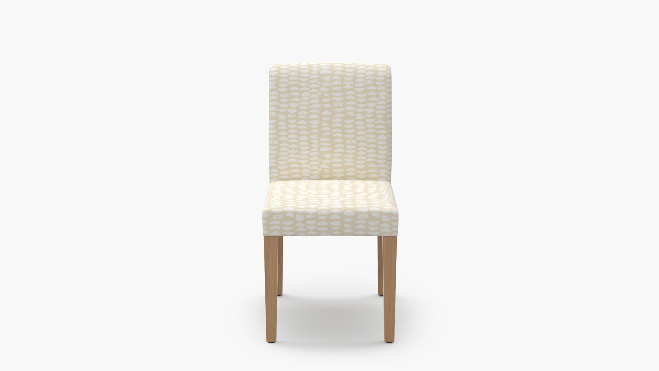Signature Dining Chair, Sand Odalisque, Natural Square Tapered Leg - Image 0