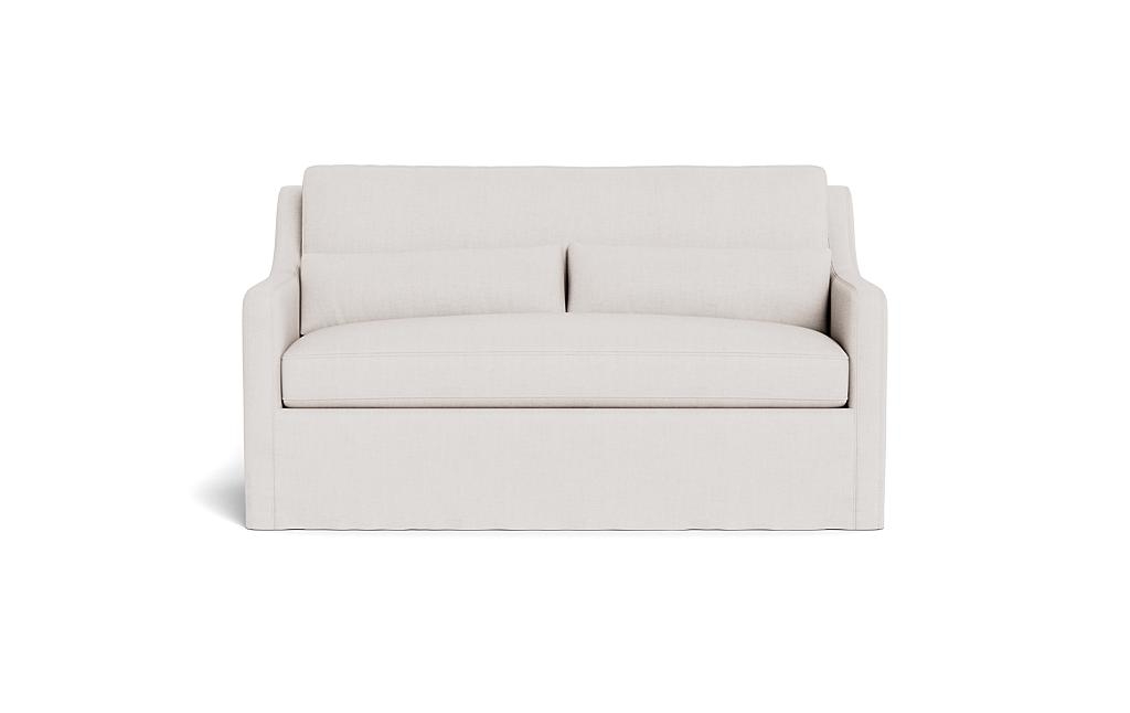 Ella Slipcovered Loveseat - Image 0